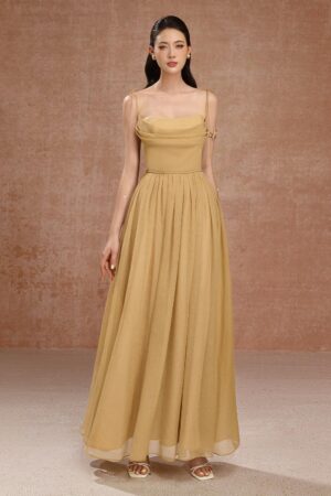 A-line-Cowl-Neck-Organza-Maxi-Dress-DeNio-alleiz-8