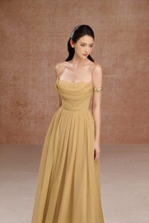 A-line-Cowl-Neck-Organza-Maxi-Dress-DeNio-alleiz-9