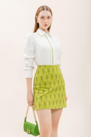 A-line-High-Waist-Brocade-Mini-Skirt-Decos-alleiz-3