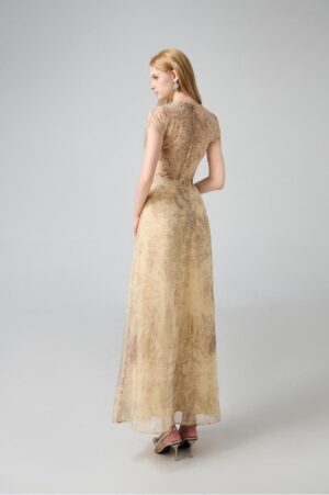 A-line-Jewel-Neck-Organza-Ankle-Length-Dress-Happy-Clothing-alleiz-2