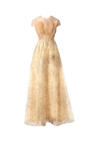 A-line-Jewel-Neck-Organza-Ankle-Length-Dress-Happy-Clothing-alleiz