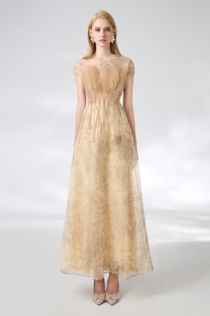 A-line-Jewel-Neck-Organza-Ankle-Length-Dress-Happy-Clothing-alleiz-6
