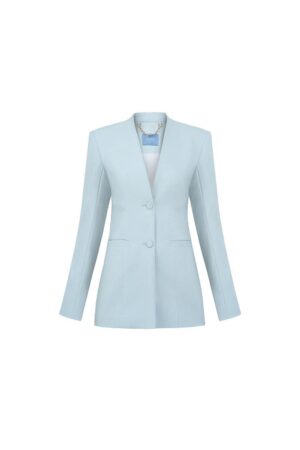 A-line-Lapelless-Crepe-Blazer-Hobb-alleiz