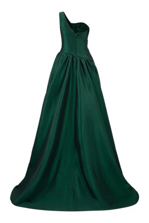 Asymmetric-One-Shoulder-Taffeta-Floor-Length-Dress-TRACY-STUDIO-alleiz-1