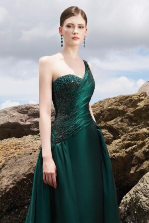 Asymmetric-One-Shoulder-Taffeta-Floor-Length-Dress-TRACY-STUDIO-alleiz-2