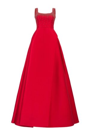 Ball-Gown-Square-Neck-Crepe-Floor-Length-Dress-TRACY-STUDIO-alleiz-13