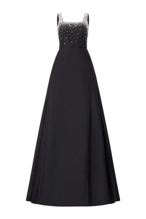 Ball-Gown-Square-Neck-Crepe-Floor-Length-Dress-TRACY-STUDIO-alleiz