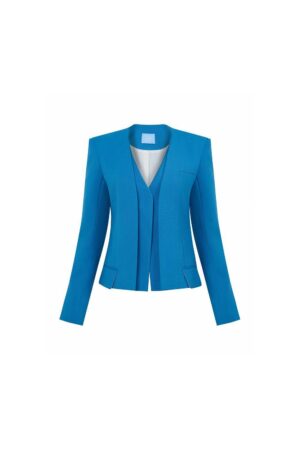 Cropped-Long-Sleeved-Twill-Crepe-Blazer-Hobb-alleiz