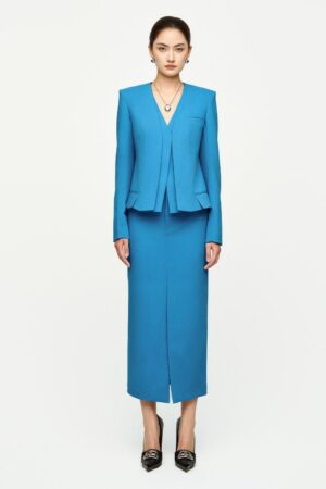 Cropped-Long-Sleeved-Twill-Crepe-Blazer-Hobb-alleiz-4