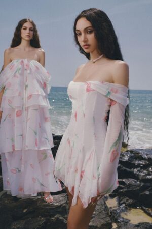 Deer-Layered-Off-Shoulder-Chiffon-Ankle-Length-Dress-LINH-PHUNG-alleiz-5