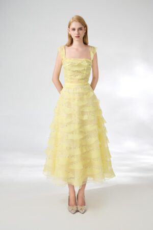 Fit-and-Flare-Square-Neck-Organza-Midi-Dress-Happy-Clothing-alleiz-4