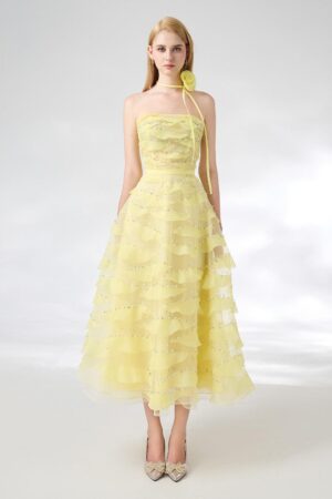 Fit-and-Flare-Straight-Across-Neck-Organza-Midi-Dress-Happy-Clothing-alleiz-1