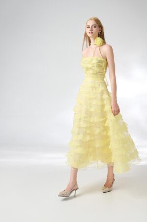 Fit-and-Flare-Straight-Across-Neck-Organza-Midi-Dress-Happy-Clothing-alleiz-5