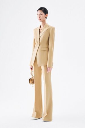 Flared-Side-Slit-Twill-Cotton-Floor-Length-Trousers-Hobb-alleiz-10