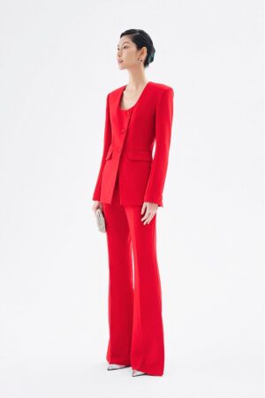 Flared-Side-Slit-Twill-Cotton-Floor-Length-Trousers-Hobb-alleiz-4