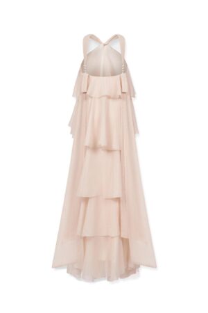 Layered-V-Neck-Poly-Organza-Floor-Length-Dress-BELOVED-alleiz-4