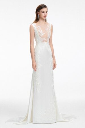 Mermaid-Boat-Neck-Silk-Satin-Floor-Length-Dress-TRACY-STUDIO-alleiz-9