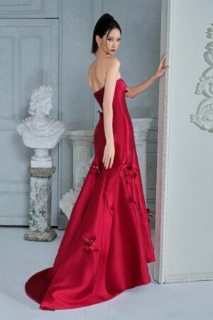 Mermaid-Semi-Heart-Neck-Taffeta-Floor-Length-Dress-RITARA-alleiz-4