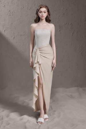 Sarong-Side-Slit-Silk-Ankle-Length-Dress-Delicate-alleiz