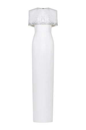 Sheath-Back-Slit-Crepe-Floor-Length-Dress-LEKIEU-alleiz