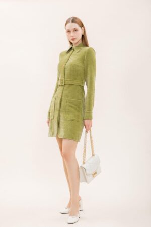 Sheath-Collared-Neck-Corduroy-Mini-Dress-Decos-alleiz-4