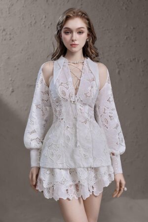 Sheath-Cut-Out-Lace-Top-Delicate-alleiz-2