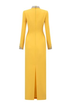 Sheath-High-Neck-Crepe-Floor-Length-Dress-TRACY-STUDIO-alleiz-17