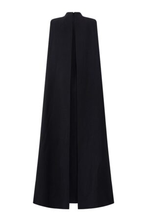 Straight-Extended-Flap-Velvet-Satin-Floor-Length-Dress-TRACY-STUDIO-alleiz-3