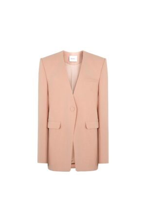 Straight-Lapelless-Crepe-Blazer-LEKIEU-alleiz