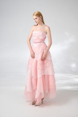 Strapless-Layered-Organza-Ankle-Length-Dress-Happy-Clothing-alleiz-7