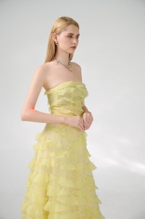 Strapless-Stone-Organza-Floor-Length-Dress-Happy-Clothing-alleiz-8