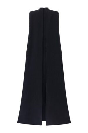 Trapezoid-High-Neck-Velvet-Satin-Floor-Length-Dress-TRACY-STUDIO-alleiz-3