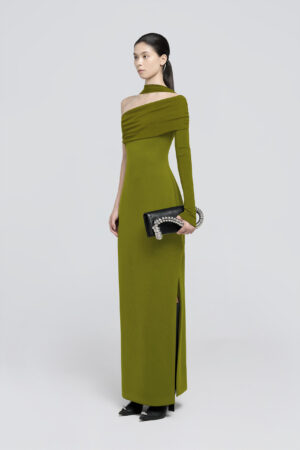 KUWAIT - P2 - 5 - Jasmine Dress - Muted Chartreuse - 2 (2)