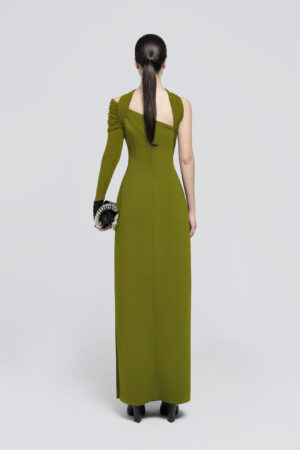 KUWAIT - P2 - 5 - Jasmine Dress - Muted Chartreuse - 3