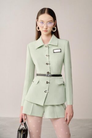 Peplum-Collared-Neck-Linen-Cotton-Blazer-White-Plan-alleiz-3